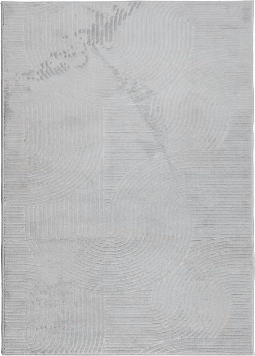 Vidaxl Teppich Iza Kurzflor, Grau, 200X280 Cm