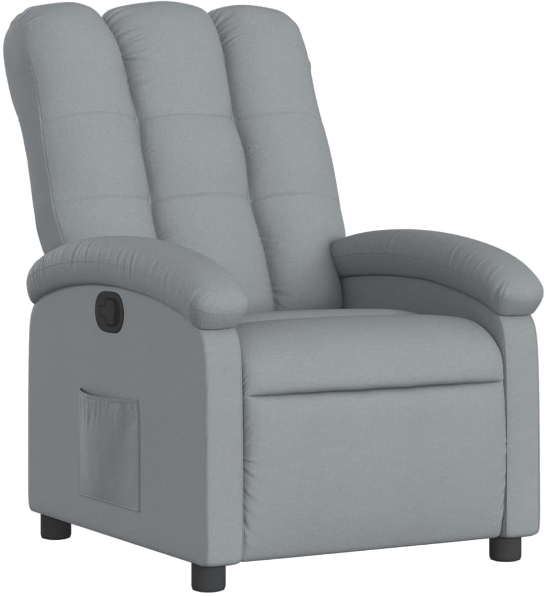 Vidaxl Schlafsofa, Hellgrau, Stoffbezogen