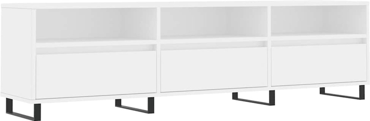 Vidaxl TV-Schrank, Weiß, 150x30x44,5 cm, Holzwerkstoff