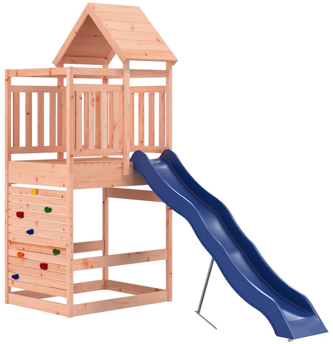 Vidaxl Spielplatz für den Garten, Massives Douglasienholz