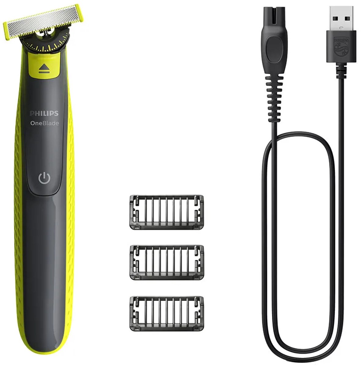 Elektrorasierer - PHILIPS - OneBlade 360 QP2724/23 - 100% wasserdicht - 45 min Akkulaufzeit - Langlebige Klinge