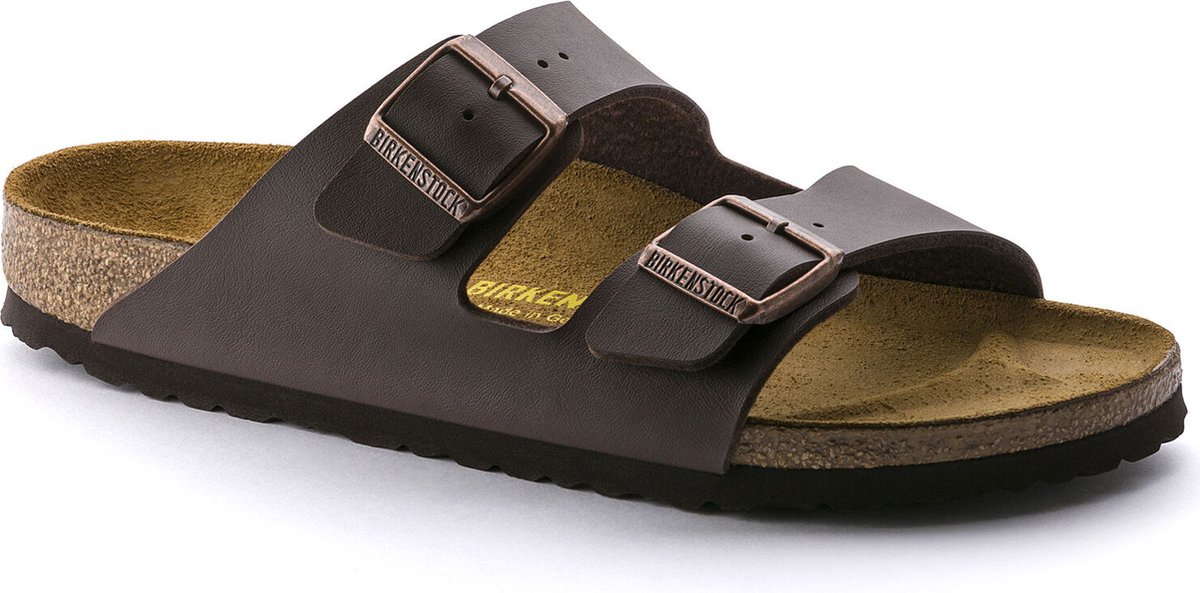 Birkenstock Arizona Narrow Birko-Flor Gr. 42 Braun Unisex