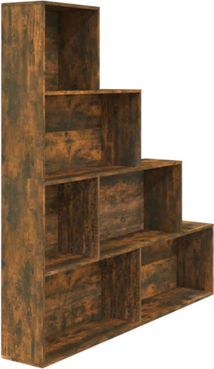 Vidaxl Bücherregal, Geräucherteiche, 155x24x160 cm