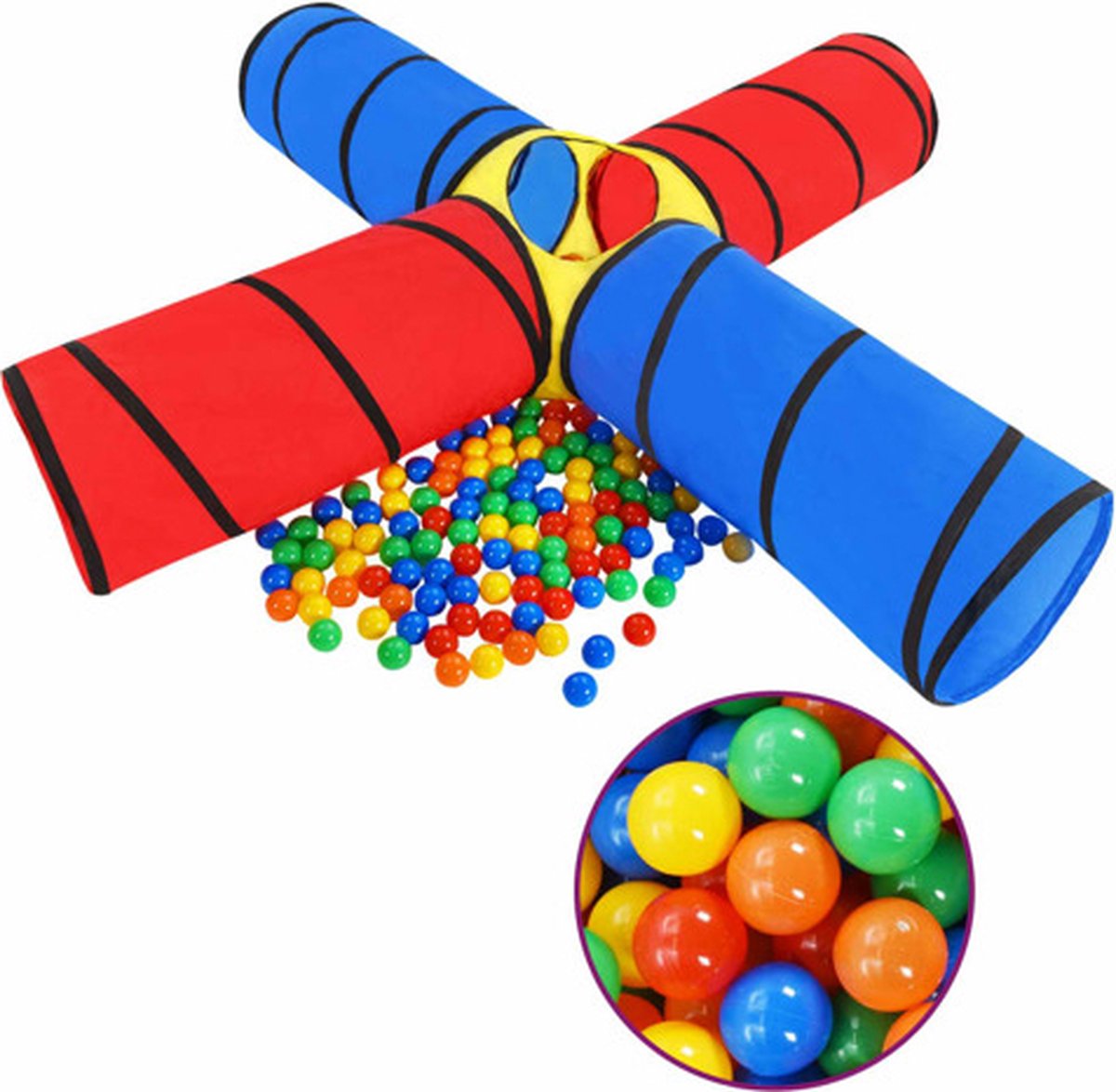 Vidaxl Spielbälle, 1000 Stück, Bunt