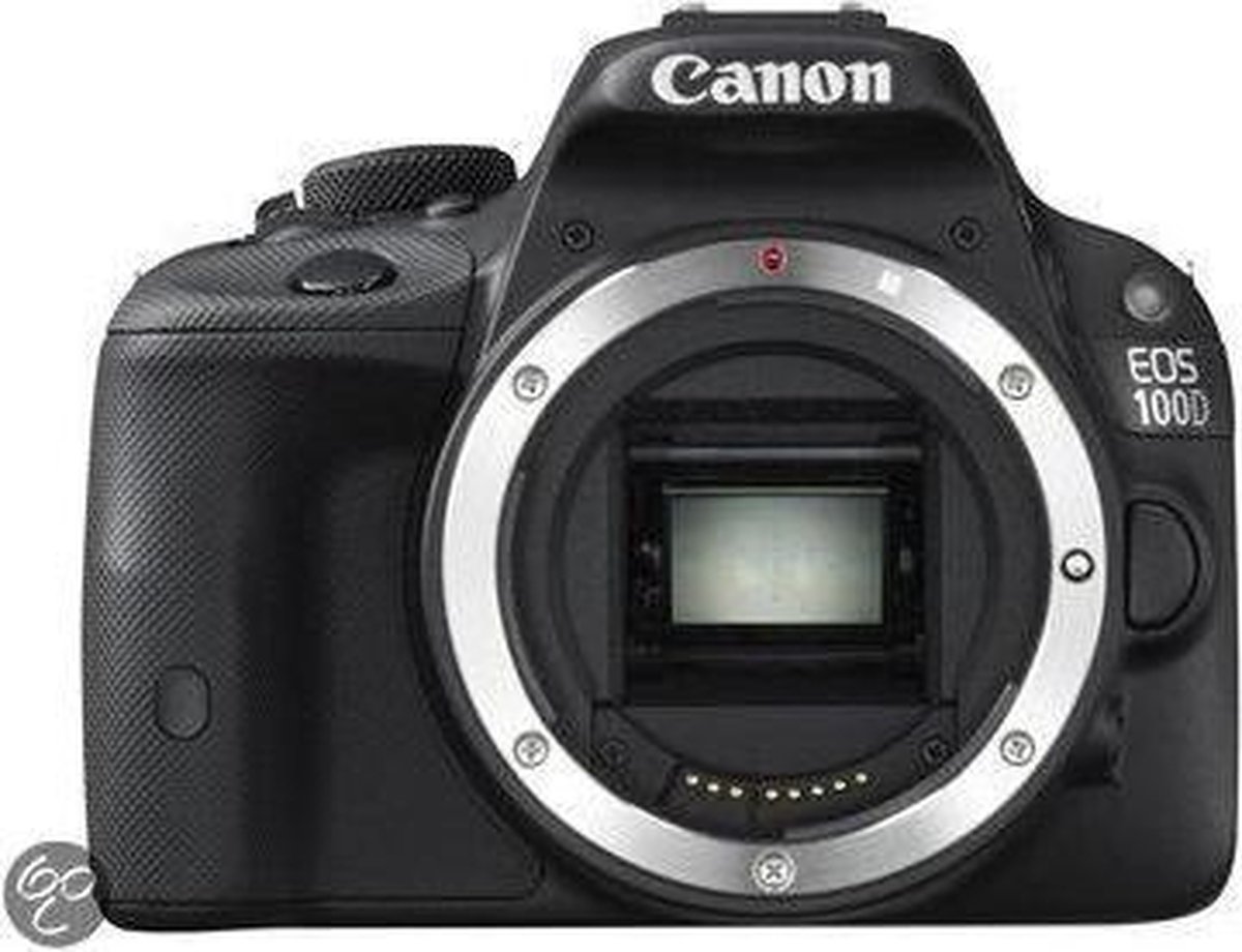 Canon EOS 100D DSLR-Kameragehäuse schwarz