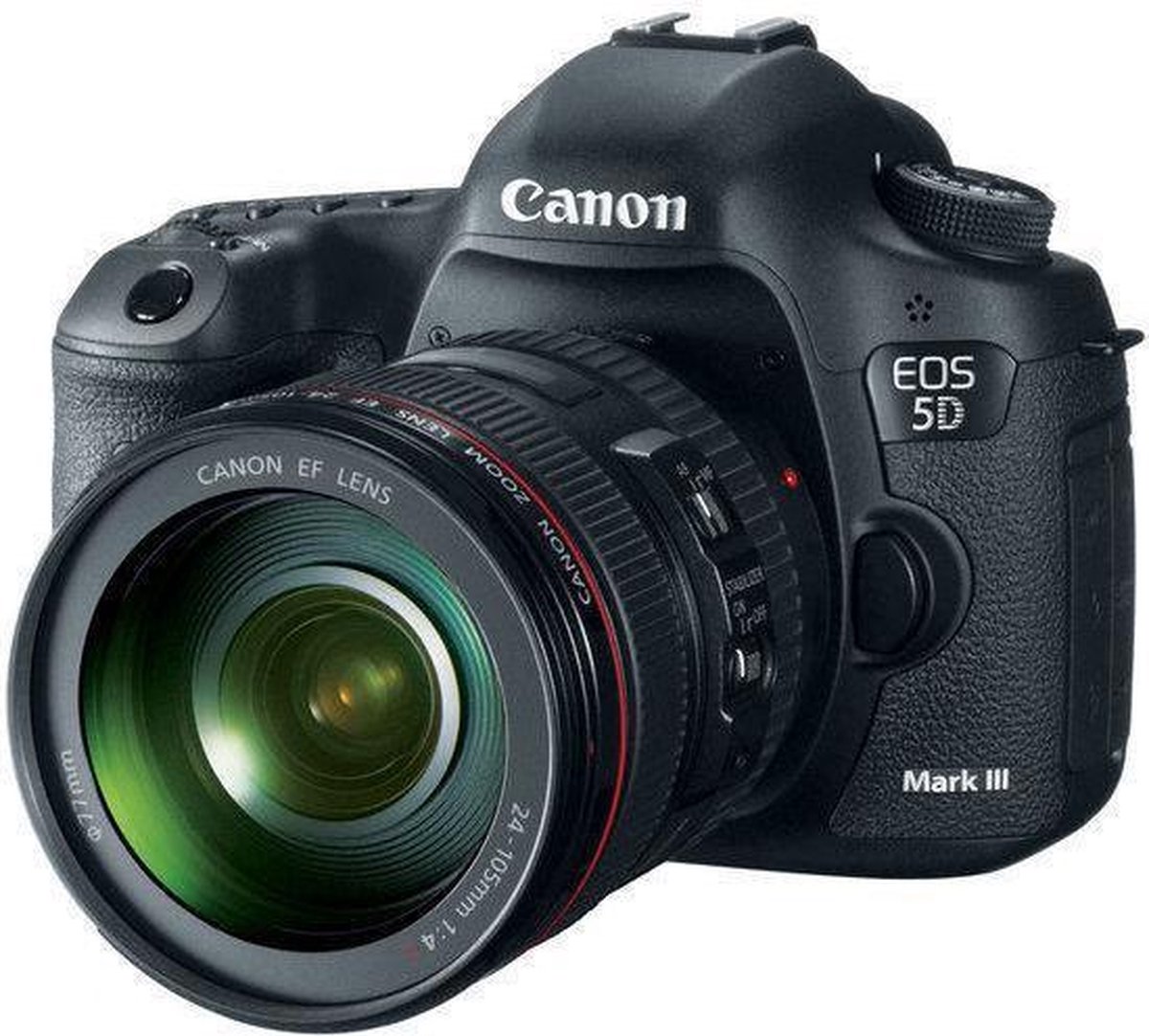 Canon EOS 5D Mark III Vollformat-Digitalkamera + EF 24-105mm f/4L IS USM Zoomobjektiv schwarz