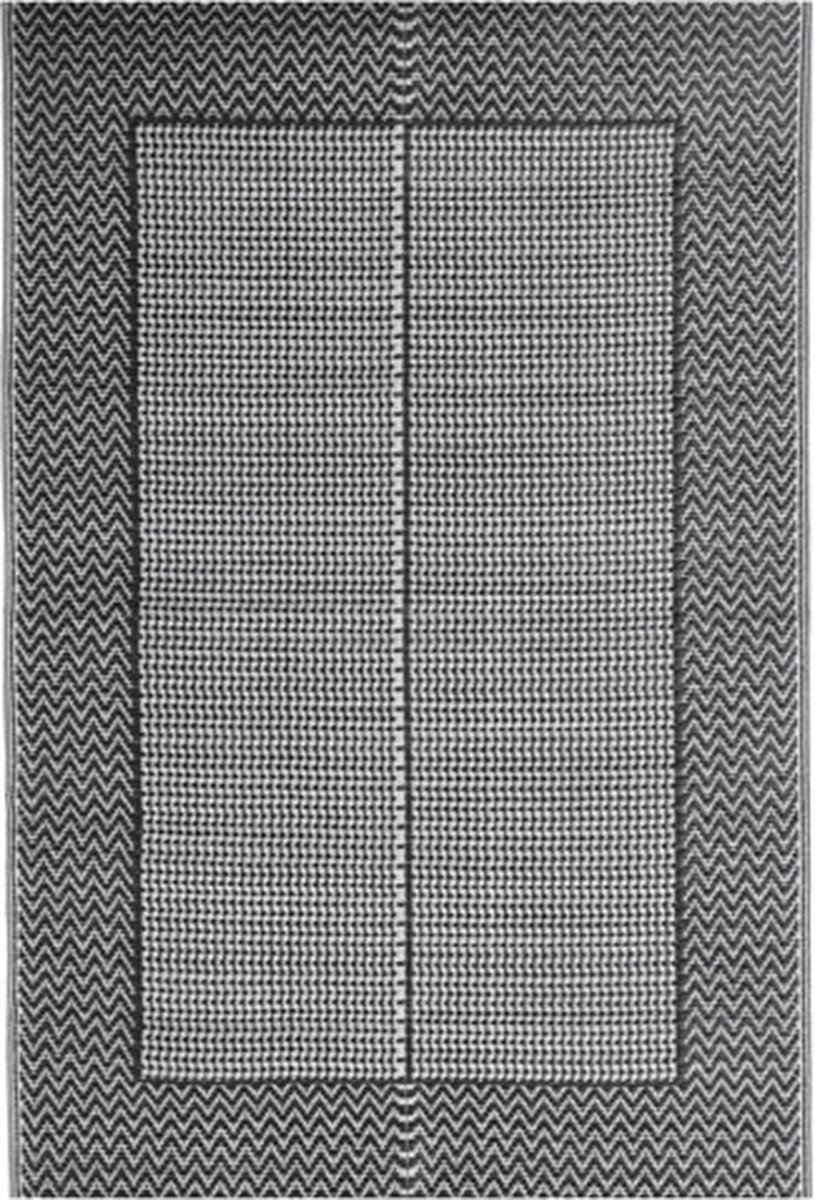 Vidaxl Außen Teppich, Schwarz, 140 X 200 Cm, Pp