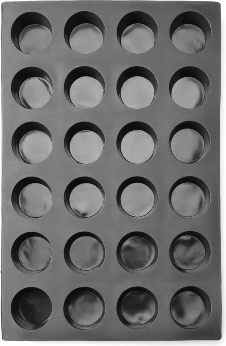 Silikonform für Pralinen, Mousses, Backwaren 570 x 375 mm, Muffins