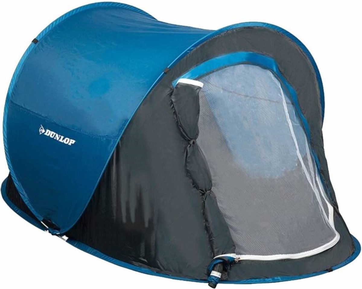 Selbstaufbauendes 1-Personen-Zelt Wasserdicht Camping Dunlop