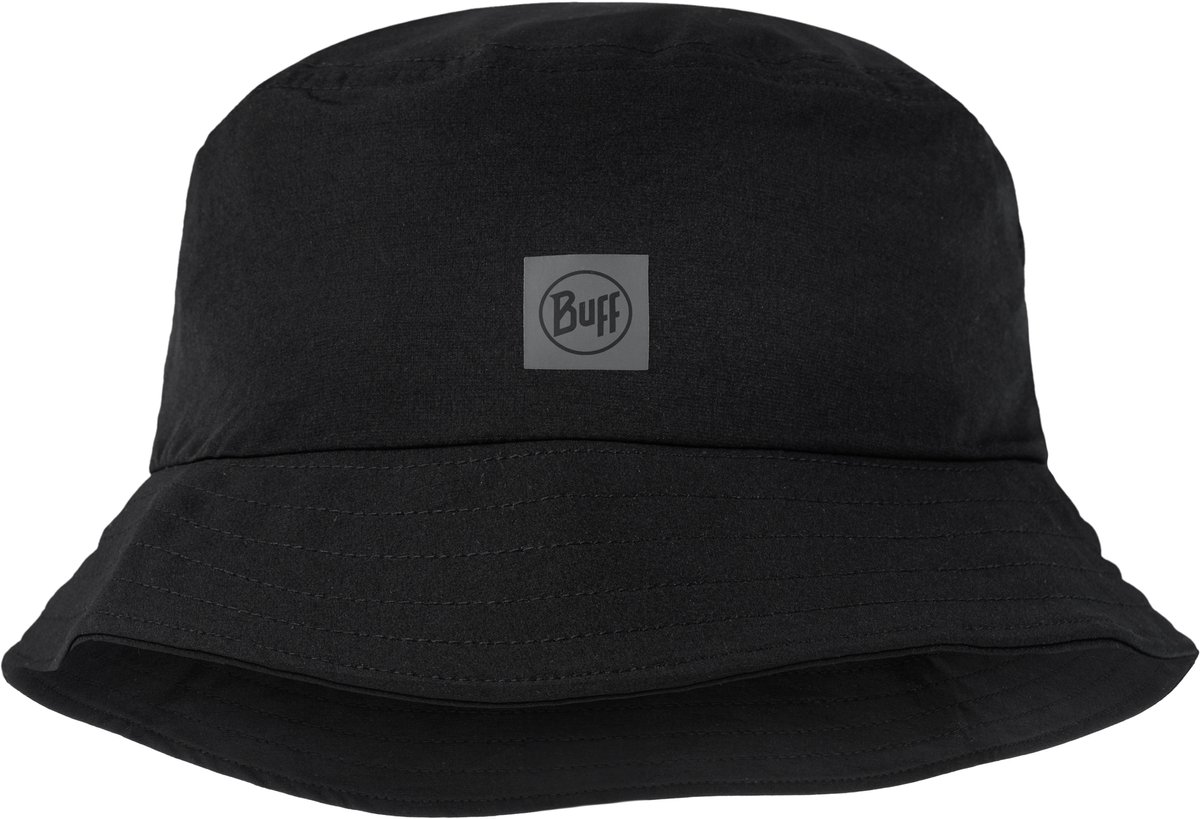 Buff Adventure Bucket Hat S/M, schwarze Unisex-Mützen One size schwarz