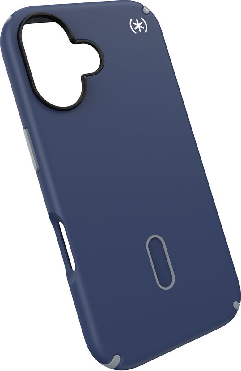 Speck Presidio2 Pro Clicklock & Magsafe - Hülle Iphone 16 (Küstenblau / Staubgrau / Weiß)