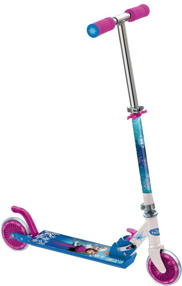 Trottinette 2 roues - MONDO - La Reine Des Neiges - Pliable - 50 kg max weiß
