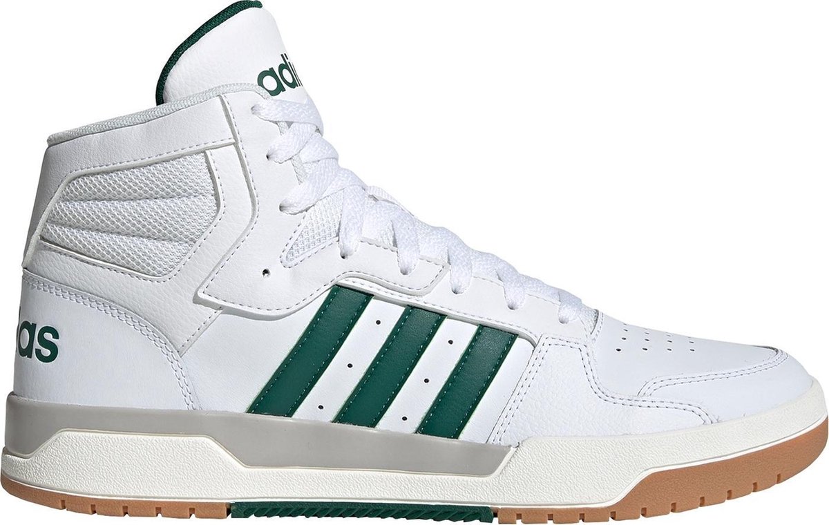 Adidas Entrap Mid Weiß Collegiate Grün Herren Sneaker Cloud-Weiß Grau-Zwei EG4308 40⅔