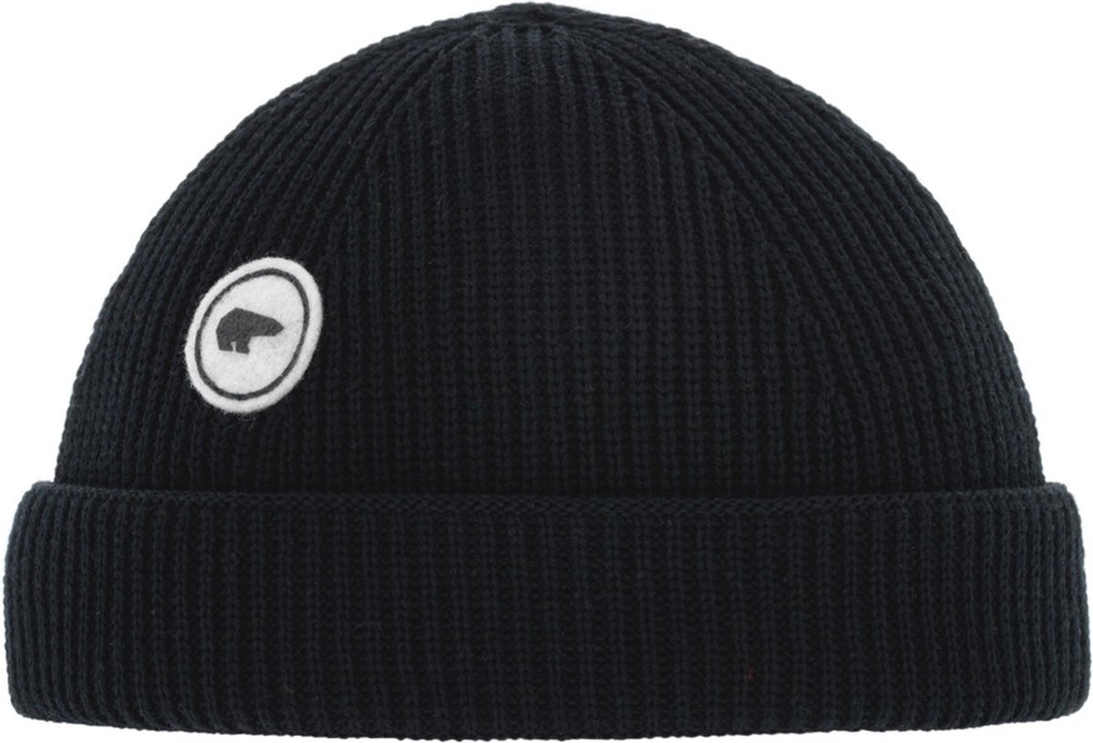 Eisbar Raik MU, Unisex schwarze Mütze One size