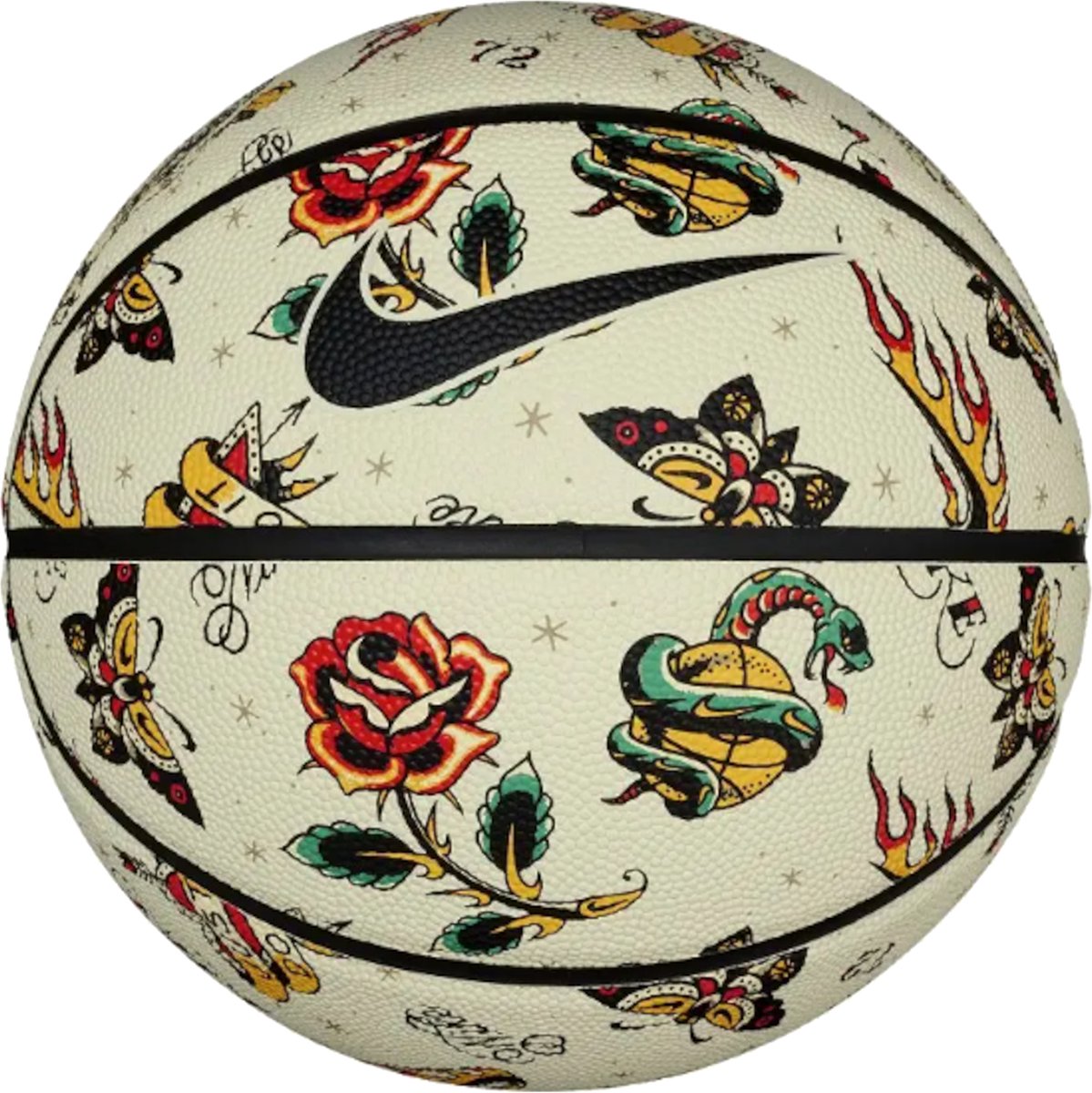 Nike 8P Prm Energy Luftleerer Ball, Unisex beige Basketball 7 beige