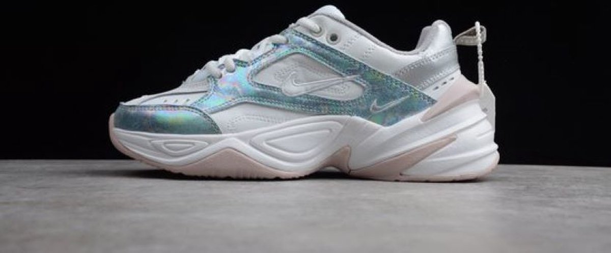 Nike M2K Tekno Weiß Blau (Damen) 36.5
