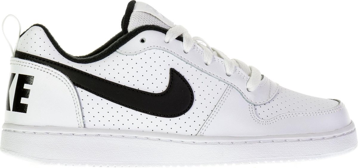 Nike Court Borough Low GS Weiß Schwarz Kinder Sneaker 839985-101 38.5