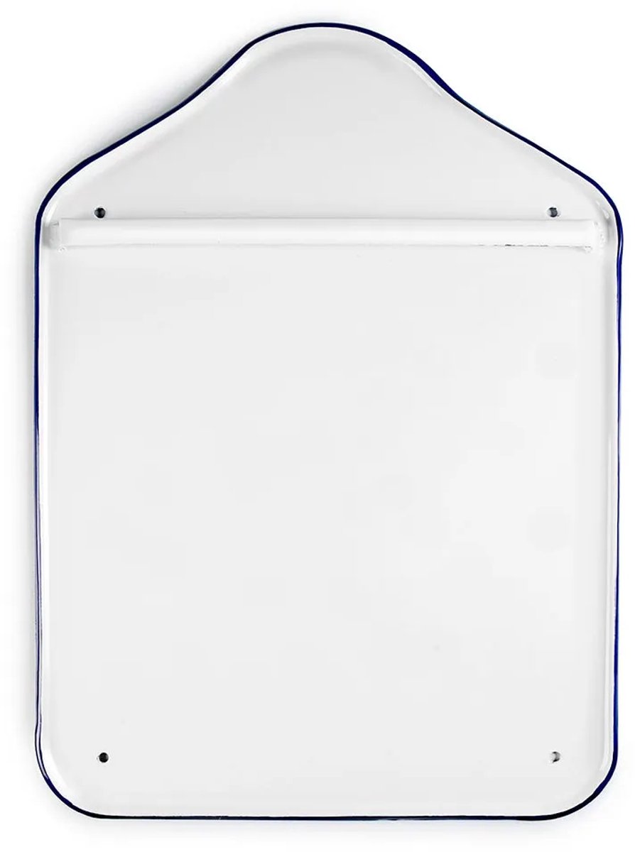 Wandgarderobe - IBILI - Blanca - Porzellan - Einheitsgröße - 33x47 cm weiß