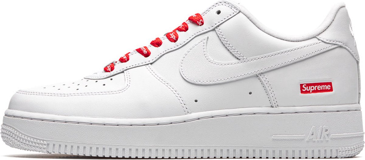 Supreme x Nike Air Force 1 Low Box Logo - Weiß Unisex-Sneaker CU9225-100 42.5