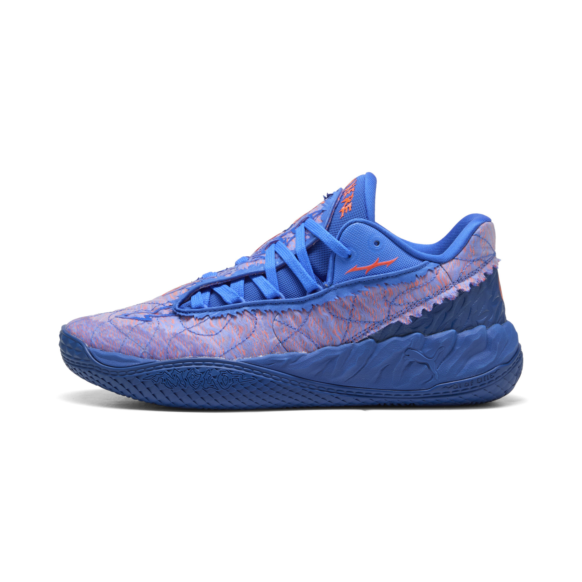 PUMA MB.05 Lo Basketballschuhe Unisex, Schuhe, Blau, 53.5