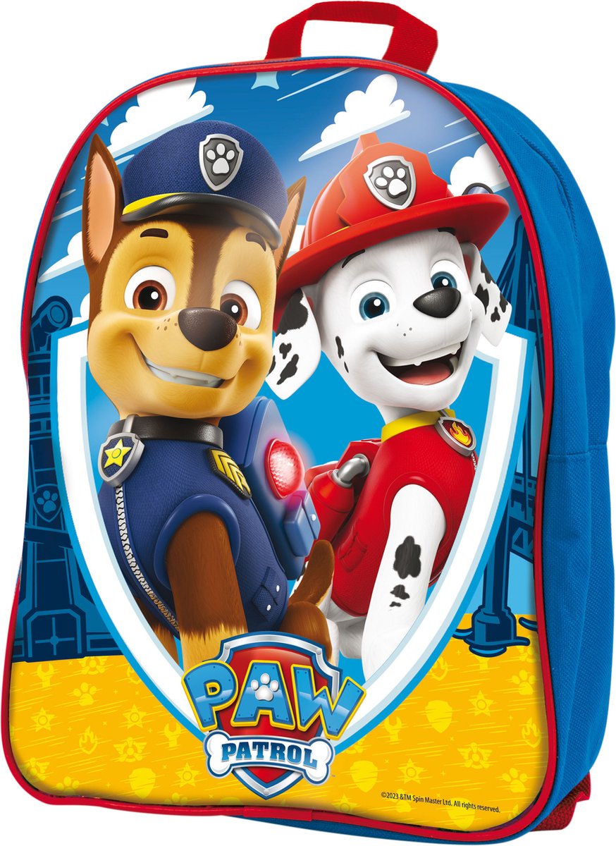 Paw Patrol Mal- und Ausmal-Schulrucksack - LISCIANI reinfarbig