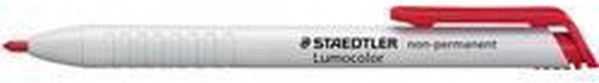 5 x Staedtler Trockenmarker omnichrom nonpermanent rot