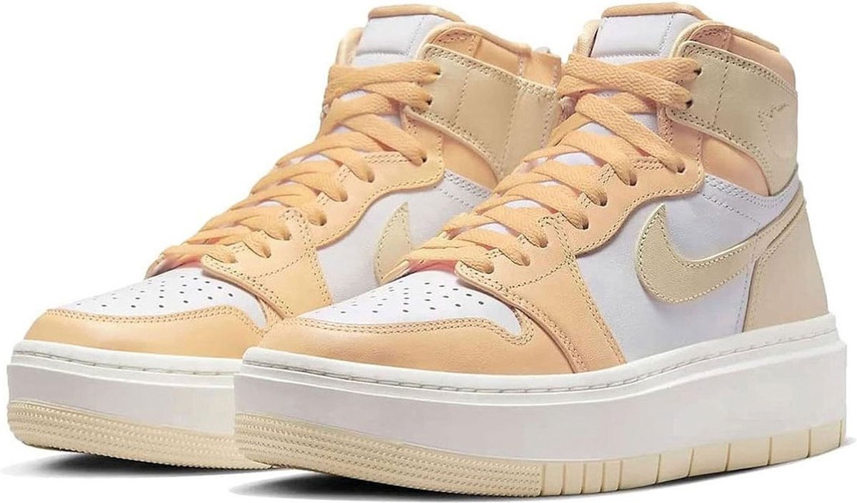 Air Jordan 1 Elevate High Celestial Gold Damen Sneaker Musselin Weiß Sail DN3253-200 39
