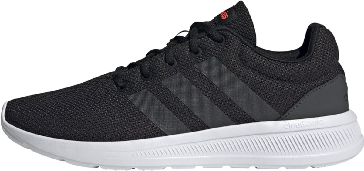 adidas Lite Racer CLN 2.0 Black Carbon Herren Sneakers Core-Schwarz Solar-Rot GZ2813 40