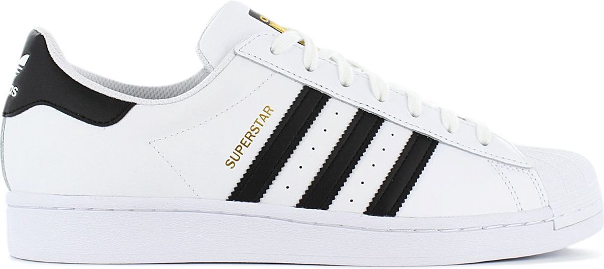 adidas Superstar Footwear White Black Unisex Sneakers Core-Black EG4958 48⅔