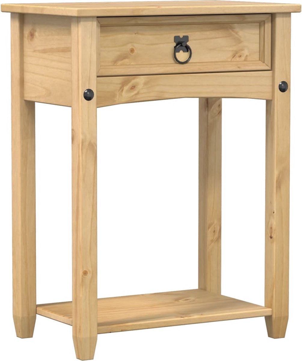 Vidaxl Konsolentisch Corona, 55x35x73 cm, Massives Kiefernholz