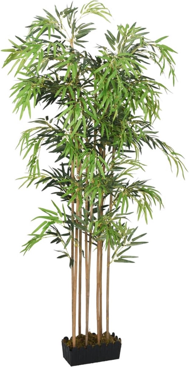 Vidaxl Künstlicher Bambus, 1095 Blätter, 150 cm, Grün