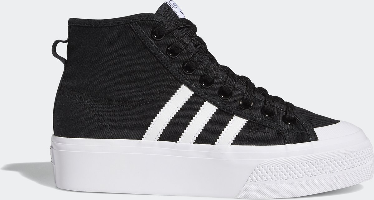 Adidas Damen Nizza Platform Mid 'Core Black White' Damen Sneaker FY2783 36⅔