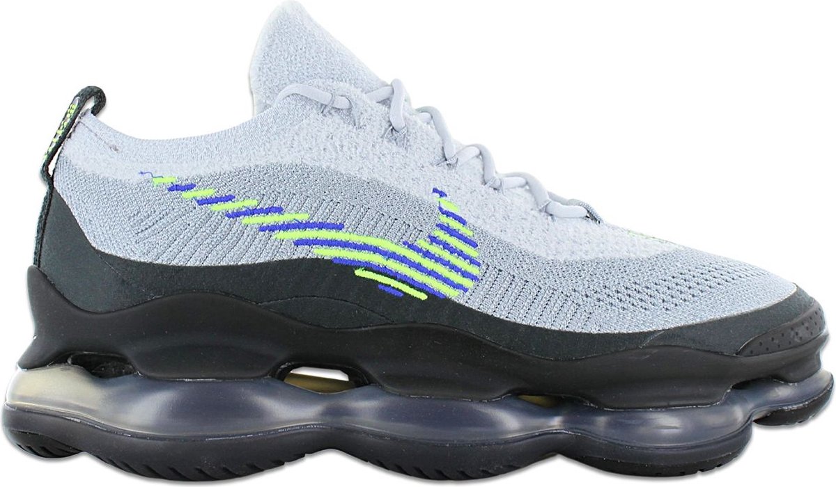 Nike Air Max Scorpion Flyknit Wolfsgrau Volt Herren Sneaker Dunkelrauchgrau DJ4701-002 40