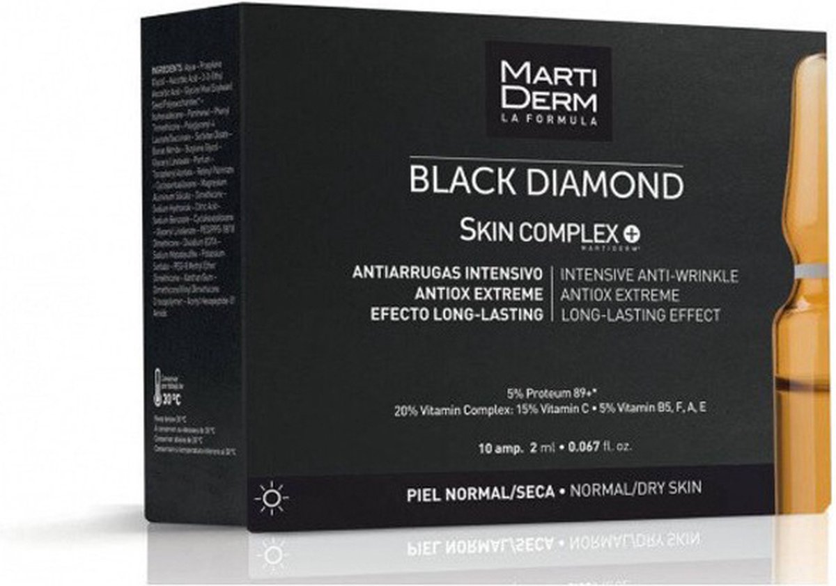 Martiderm Spezifische Black Diamond Skin Complex Advanced Anti-Aging-Behandlung - Antioxidans