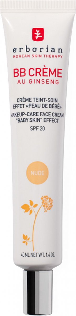 Erborian Koreanische Kosmetik BB Cream Foundation LSF 20 Feuchtigkeitsspendende Make-up-Basis