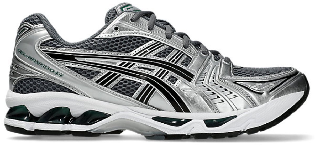 ASICS Gel Kayano 14 Metropolis Jasper Green Unisex Sneaker Grau 1203A537-020 46.5