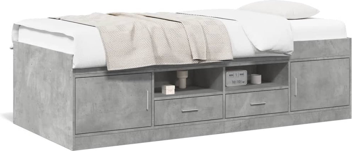 Vidaxl Tagesbett mit Schubladen, Ohne Matratze, 100X200 Cm