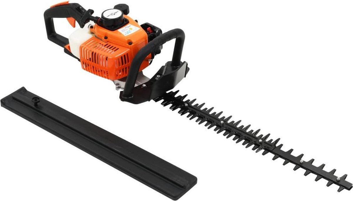 Vidaxl Benzin-Heckenschere, 722 Mm, Orange-Schwarz