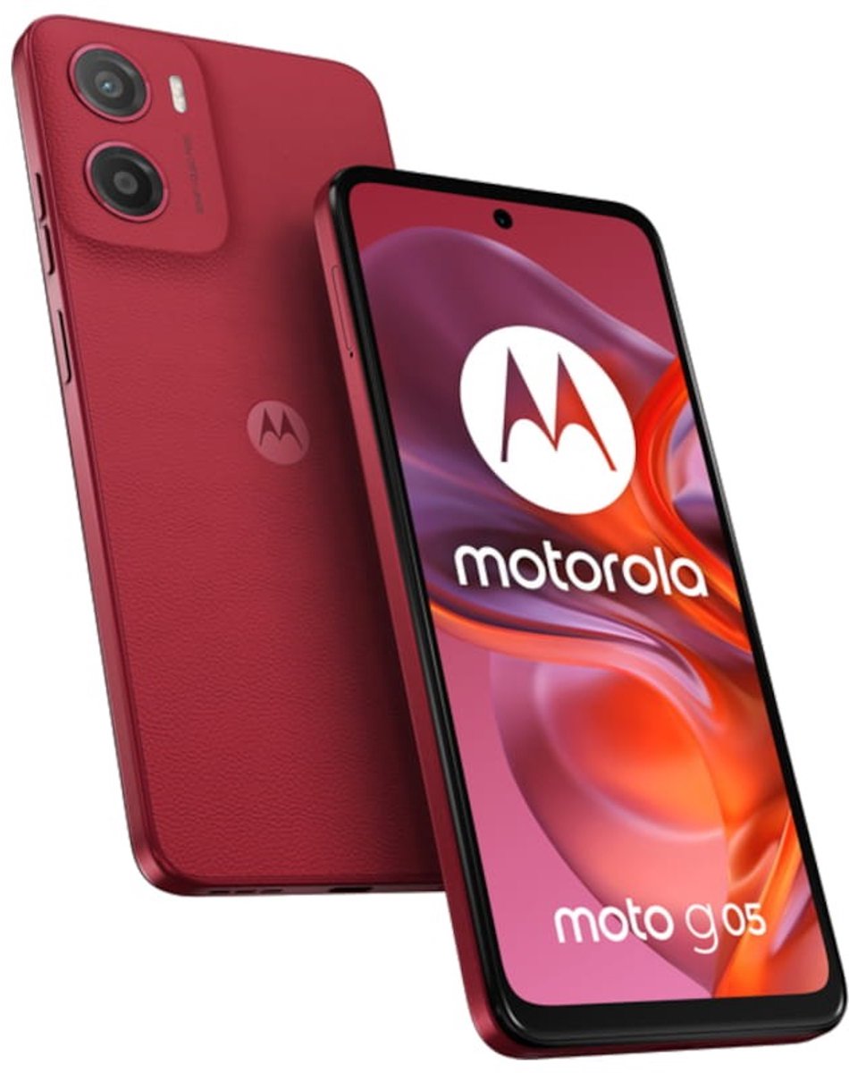 Motorola Moto G05 4/64GB Rot