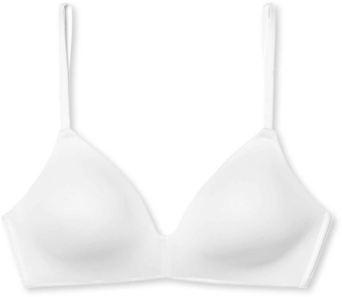 BH ohne Bügel gepadded weiß - Invisible Soft 80C