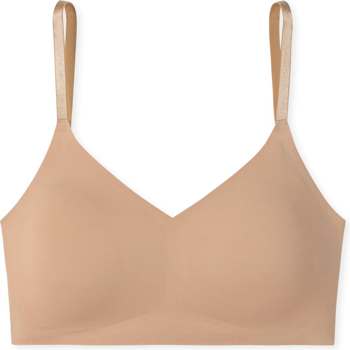 Bustier Microfaser herausnehmbare Pads maple - Invisible Soft 44