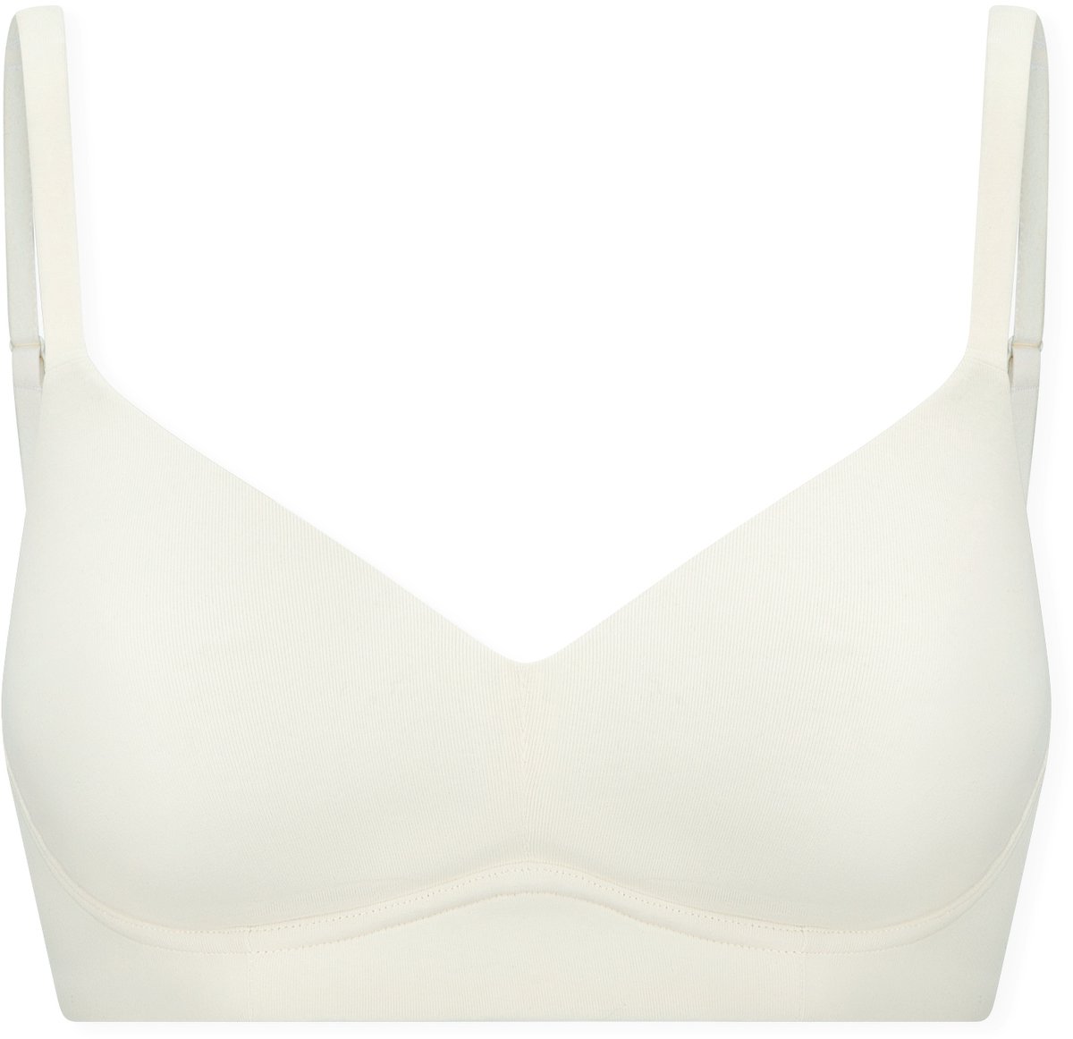 Soft BH mit Schale off-white - Unique Cotton 85A