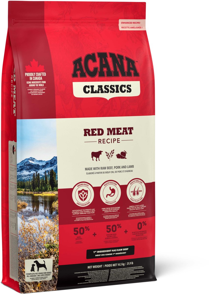 ACANA Classics Hundefutter - Red Meat - 14,5 kg
