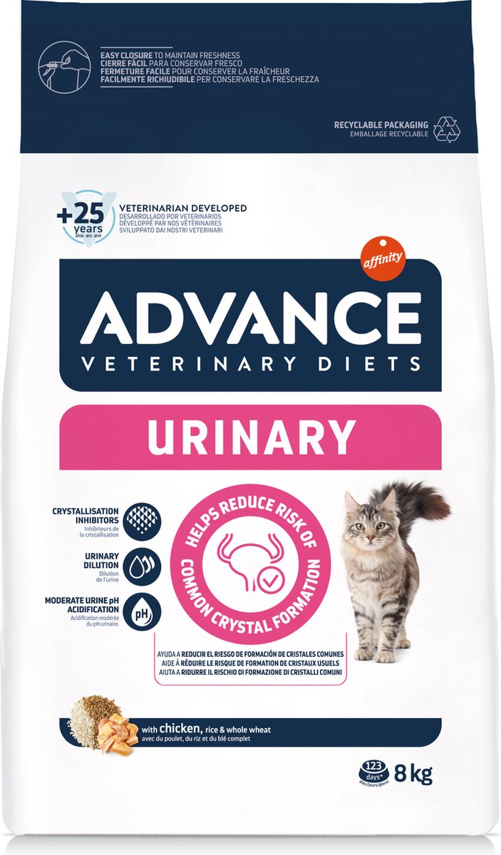 Affinity Advance Veterinary Diets Urinary Katze - 8 kg