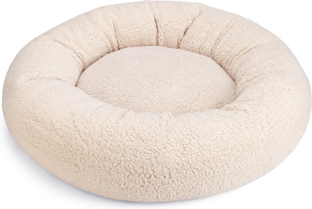 Beeztees Memory Foam Hundekorb JAXX Beige -  70 x 70 x 25 cm