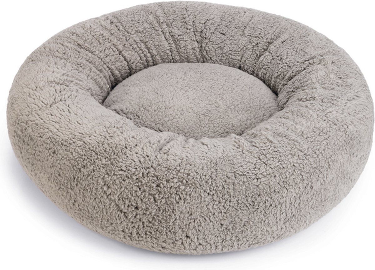 Beeztees Memory Foam Korb JAXX - Grau - S - 50 x 50 x 20 cm