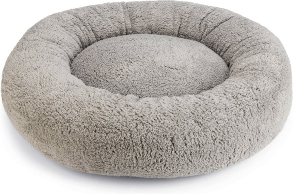 Beeztees Memory Foam Korb JAXX - Grau - L - 70 x 70 x 25 cm