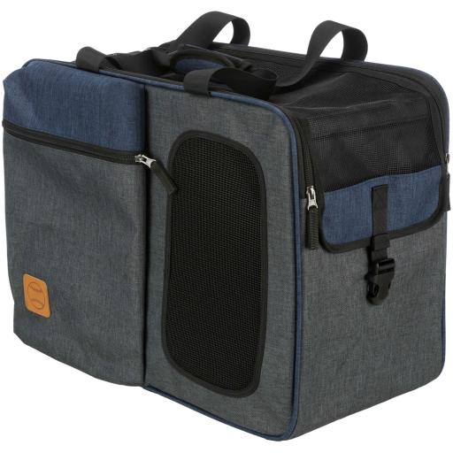 Trixie Rucksack & Tasche Tara 2 in 1 - Grau/Blau