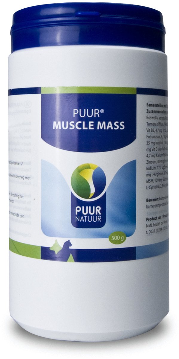 Puur Muscle Mass - Hunde/Katze - 500 g