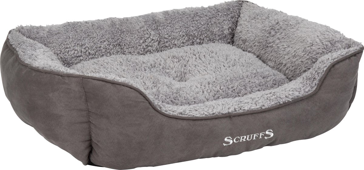 Scruffs Cosy Box Bed - Grey - L